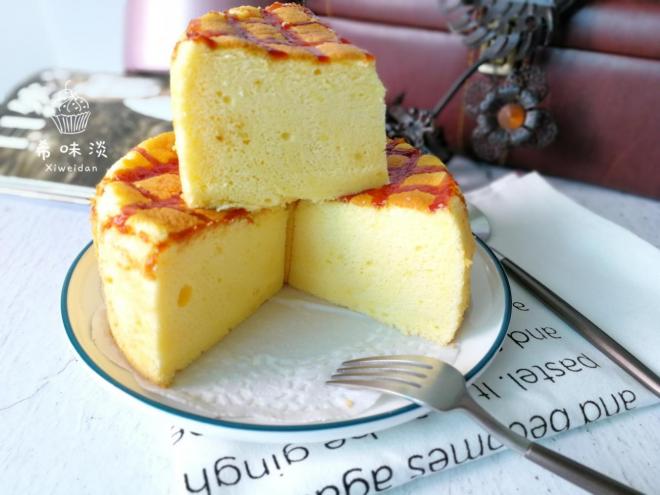 网格小米酸奶蛋糕