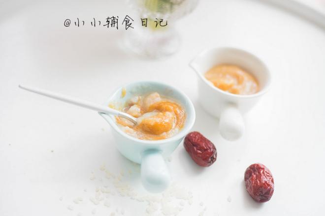辅食6M+&8M+ 山药红枣米糊