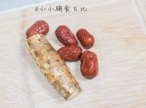 1、	红枣、山药洗净备用