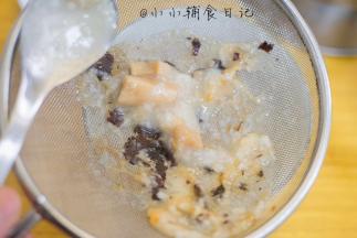 8、	如果是六个月的婴儿，可以把山药跟粥一起过筛