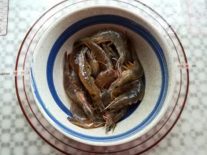 所有的大虾再次清洗干净