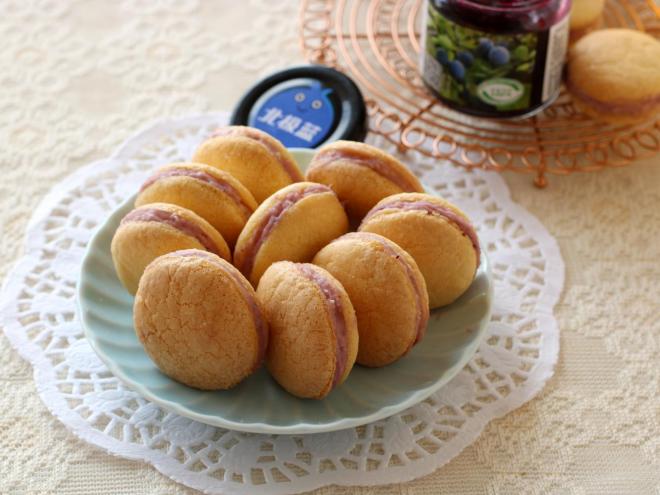 蓝莓夹心小蛋糕