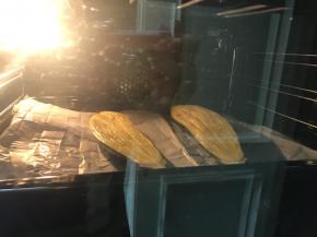 继续入烤箱烤15分钟