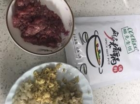 准备好所有的配料