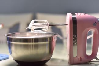 直到出现尖角即可