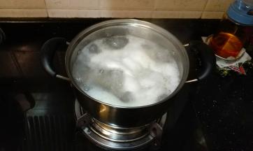 大火烧开立刻关火