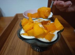 因为夏天拍了两张照片，瞬间化了不少，赶紧开吃