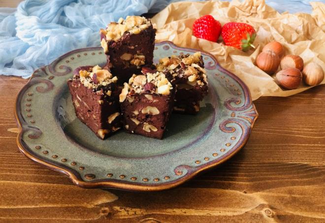 苦荞豆腐布朗尼