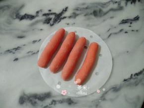 红红的