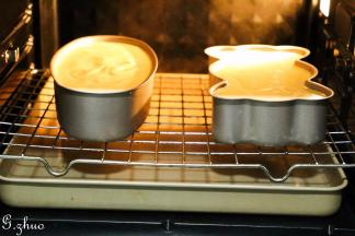 东菱烤箱上下火160度，最底层放一盘热开水，上层放入网架，预热5分钟，