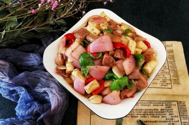 黑椒牛排