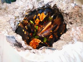 6.	味道鲜极了。