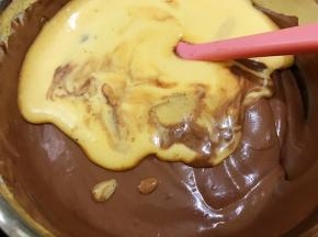 再加入蛋黄糊
