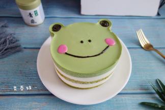 将巧克力融化，画在上面即可