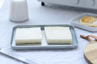 放入九阳迷你烤箱的烤盘内