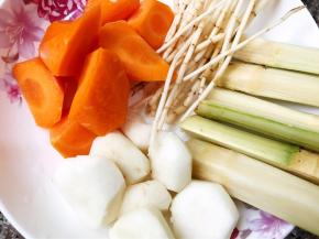 全部的材料备好