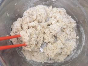 用筷子活成棉絮状