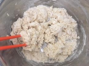 用筷子活成棉絮状