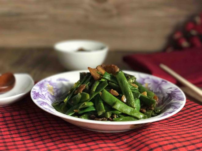 四季豆炒肉