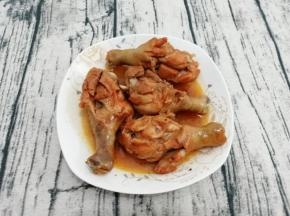 取出翻到另一面再高火叮四分钟