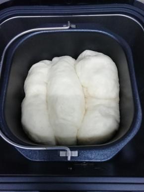 发到九分满时，按基本面包键即可