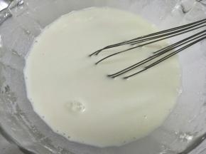 混合到无干粉。