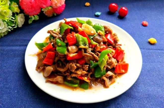 辣炒鸡胗