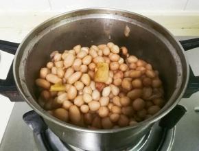 烧好后倒掉多余的水