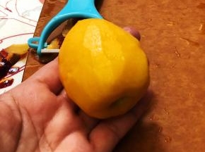 去皮，去核