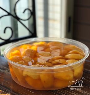 为防治氧化可先泡在盐水中。