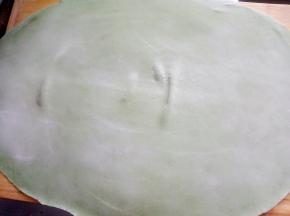 擀开成大片
