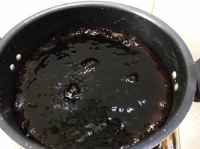 滚大泡后就可以离火了