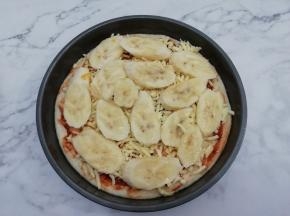 再放上香蕉片