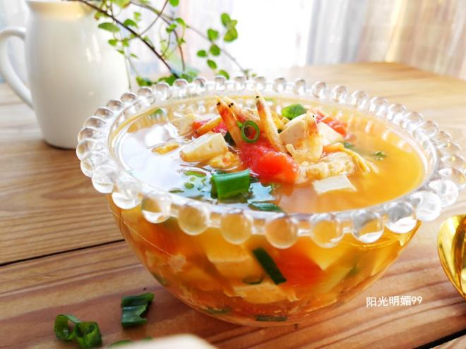 西红柿豆腐汤