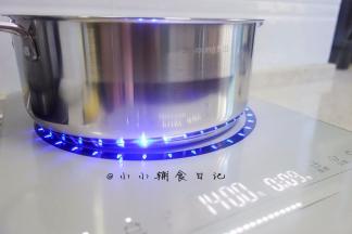 按到汤粥键水煮开