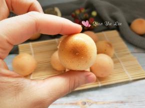 红龙果小蛋糕。