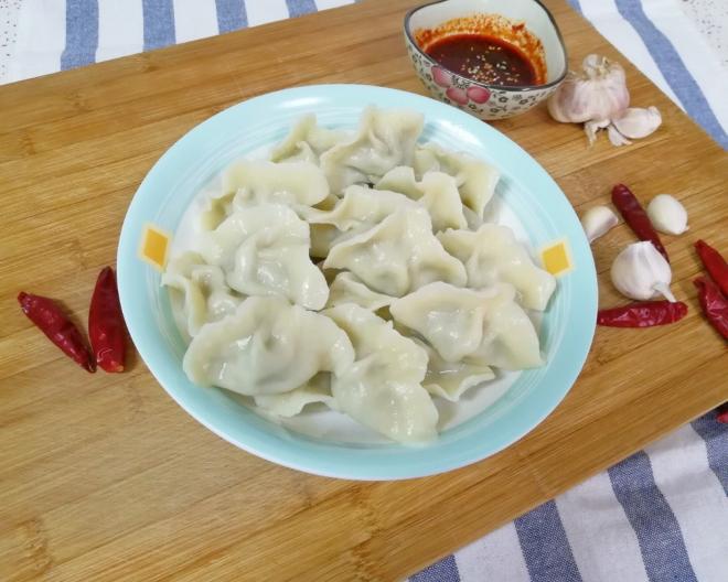 西芹大肉馅饺子