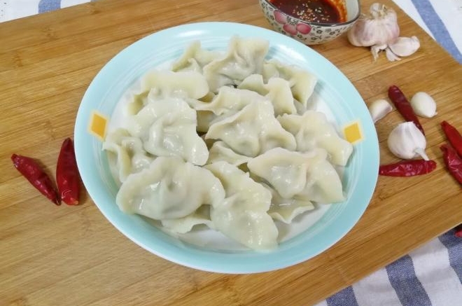 西芹大肉馅饺子