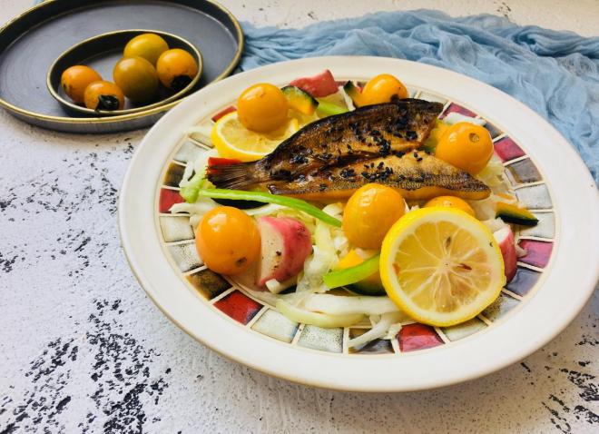 豉汁时蔬南极冰鱼