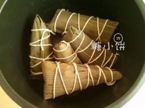 用棉绳捆好