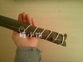 然后一圈圈绕起来