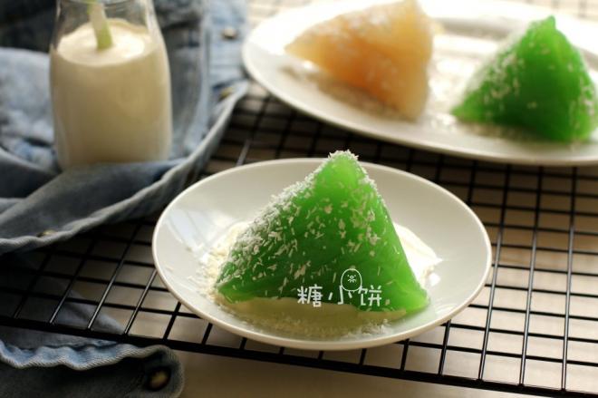 【椰浆班兰西米粽】水晶粽子