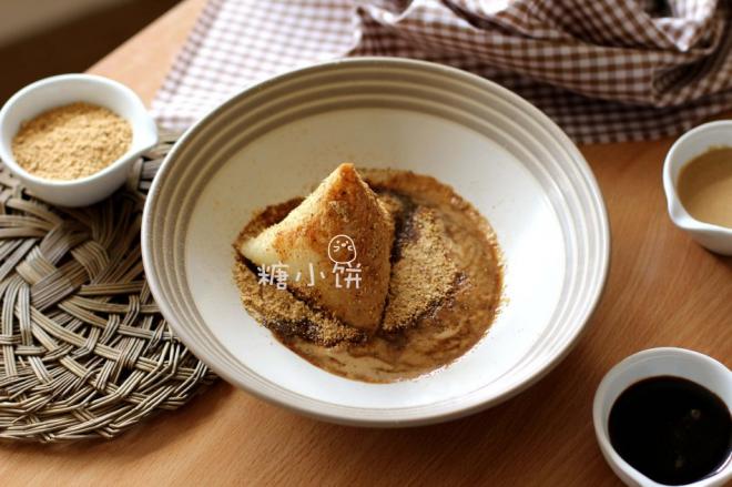 【红糖麻酱白米粽】 迷你四角形