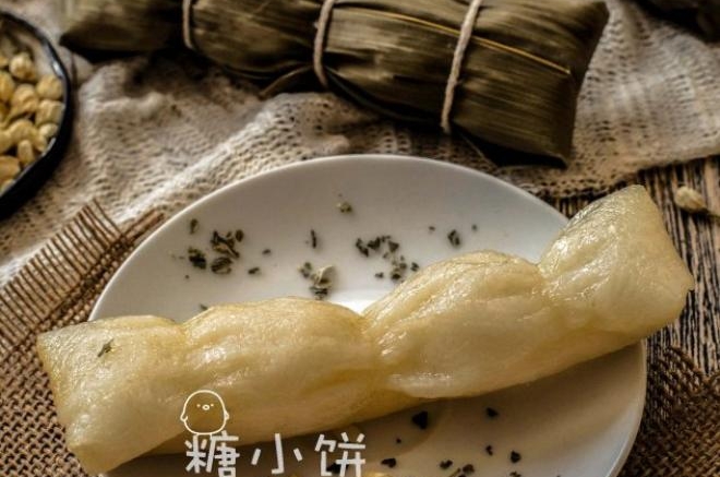 【黑白双色糖粽】 藕节形
