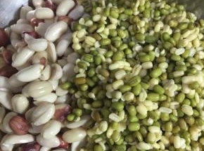 花生和绿豆可提前一晚浸泡。