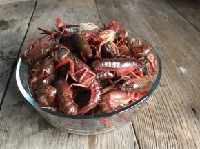 把浸泡好的小龙虾，洗净沥水