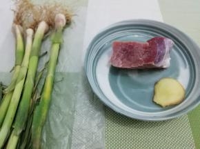 准备好食材