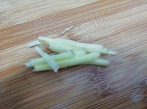 姜切成丝