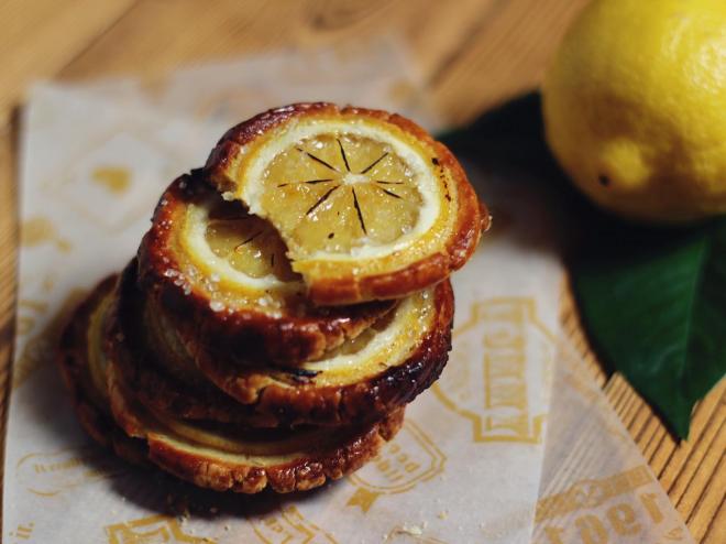 柠檬摩天轮饼干