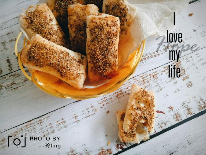 肉松芝麻小烧饼